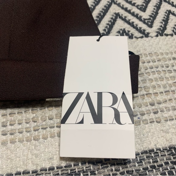 ZARA NWT Brown bra top Large - Picture 9 of 16